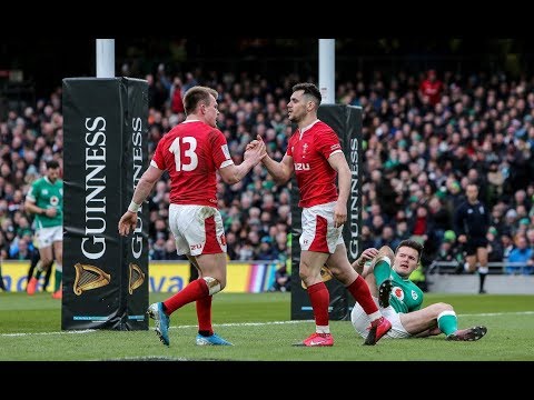 Tomos Williams finishes off a neat Wales move | Guinness Six Nations