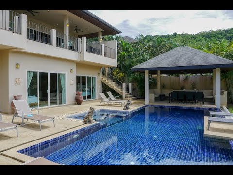 Luxurious Pool Villa- Amber Villa -  7 Bedrooms & 7 Baths in  Nai Harn, Phuket