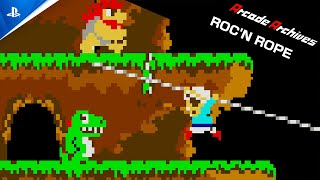 Arcade Archives 2 Roc'n Rope -Out Now | PS5 & PS4 Games Trailer