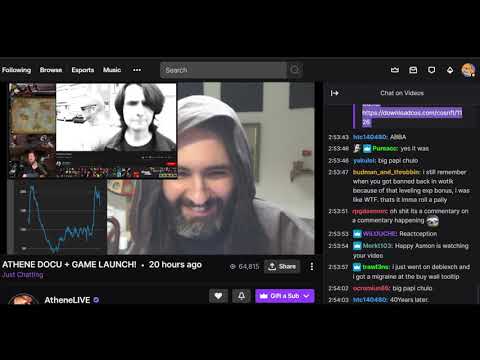 Athene reacts to Asmongolds Reaction to “The Death of Athene”