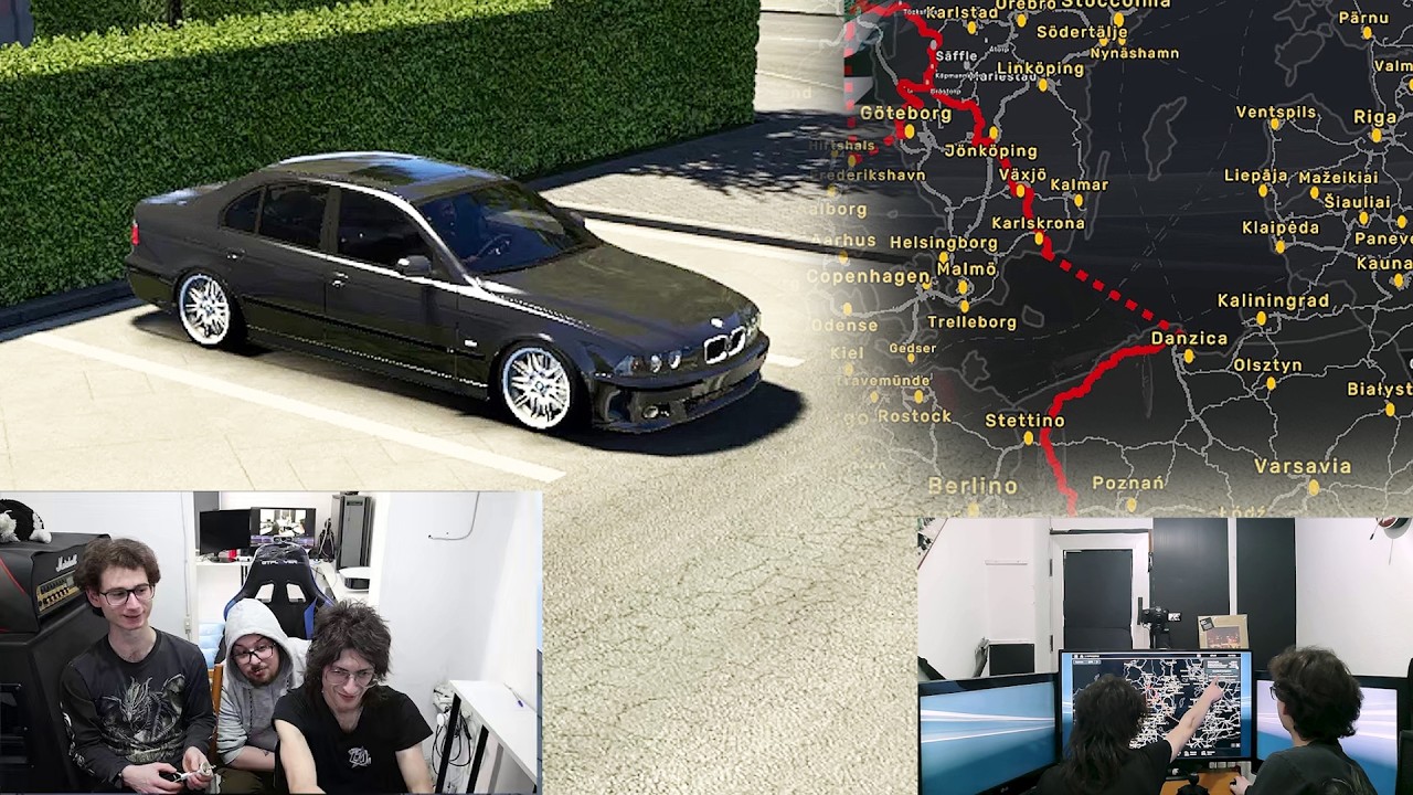 Viaggio in norvegia con la ewi bmw per un pacchetto di patatine