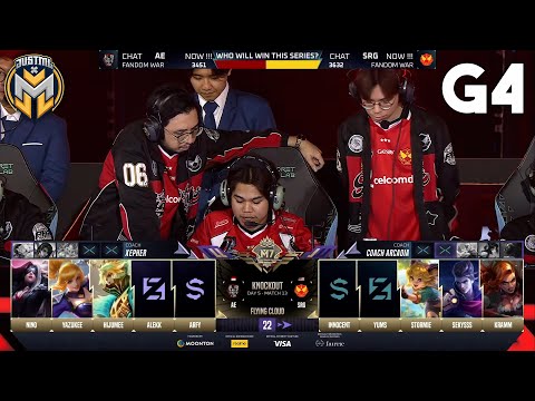 SRG vs AE - GAME 4 |  KNOCKOUT STAGE DAY 5 | M7 World Championship