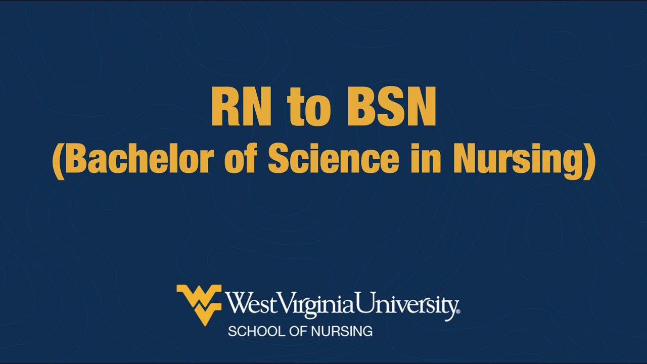 Play RN to BSN Program | WVU School of Nursing