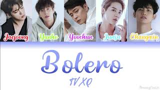 TVXQ (동방신기) - Bolero [Colour Coded Lyrics] (Kan/Rom/Eng)