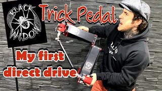 Video thumbnail for Trick Drums Black Widow Double kick pedal Unboxing by ERUPTD