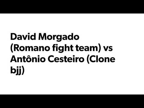 FUZITOUR 2018 / luta 1/ David Morgado  ( Romana fight team ) vs Antônio Cesteiro ( Clone bjj )