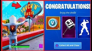 use keep it mello at trucker s oasis ice cream parlor frozen lake fortnite - frozen lake fortnite marshmallow challenge