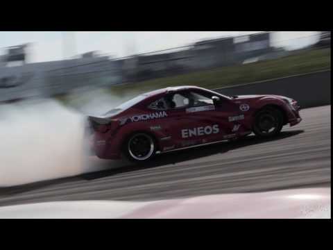 Patrick Cyr Leading Martin Langlois - Formula Drift Canada Round 3 2015