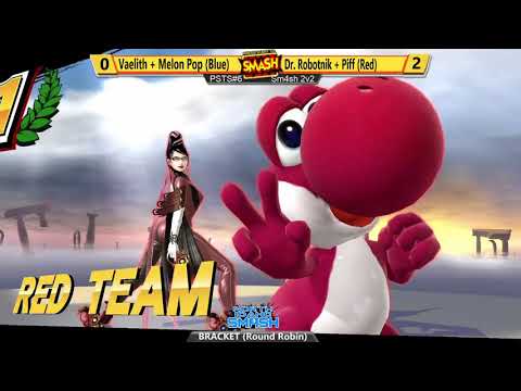 PSTS6 - Vaelith (Charizard) + Melon Pop (Ness) vs Dr Robotnik (Yoshi) + Piff (Bayo) - Sm4sh Doubles