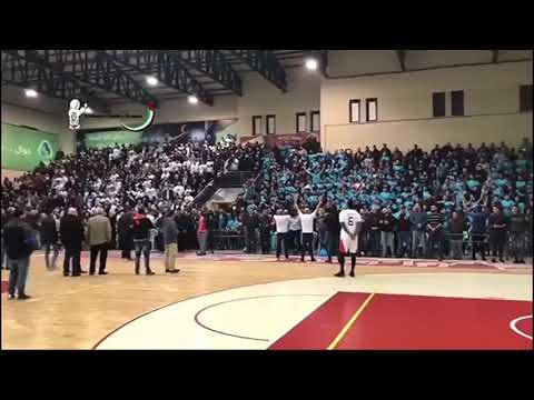 لعبة كرة السلة بين مخيم قلنديا و نادي الارثدوكس  بفوز مخيم قلنديا بنتيجة 91.83