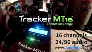 Video thumbnail for JamHub Tracker MT16 portable multitrack recorder by JamHub