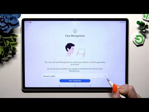 Huawei MatePad 12X – How to Add Face Unlock