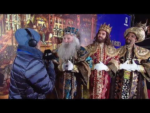 Los Reyes Magos trasladan un mensaje de esfuerzo e ilusión a los niños de Madrid