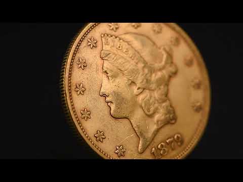 Coin, United States, Liberty Head, $20, Double Eagle, 1879, U.S. Mint, San