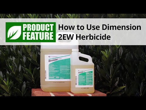  How to Use Dimension 2EW Herbicide  Video 