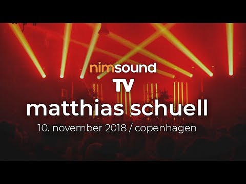 Nim Sound TV / MATTHIAS SCHUELL Live Set @ IG60 By CPH Deep (10. Nov. 2018) / Melodic Techno & House