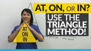 Master AT ON IN with the TRIANGLE method