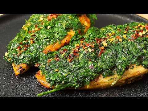 Gordon Ramsay’s Chimichurri Sauce on Chicken Breast Recipe