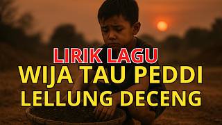 Download lagu WIJA TAU PEDDI LELLUNG DECENG | BUGIS SONG LYRICS | SARDI UWO | WTPLD mp3