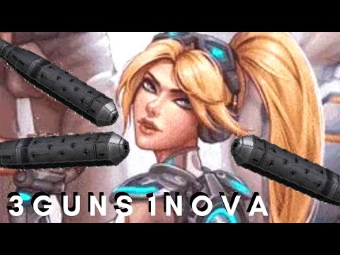 NOVA TAKES ON THREE BIG WAVES - 1v3 Weekly Brawl [Starcraft 2 Direct Strike]