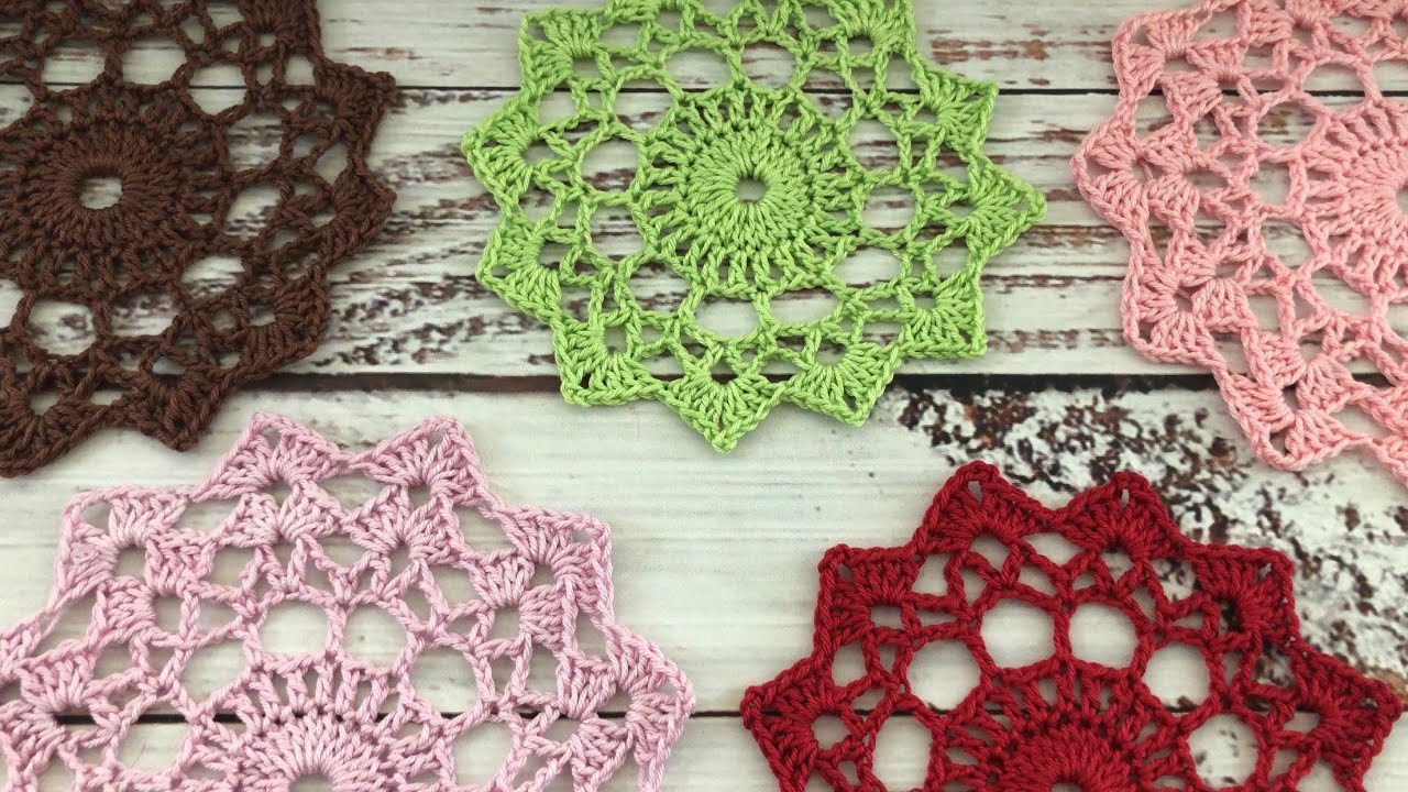 How to Crochet Your First Doily (No Thread Required)