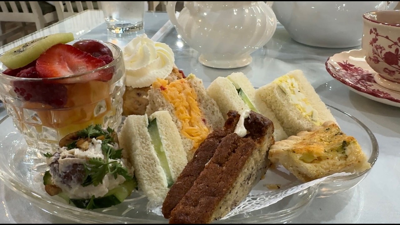 Afternoon Tea For One At Ellie’s Cafe and Tearoom, Plano, TX