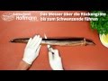 Aal Filetieren Aal Forellenräucherei Hoffmann