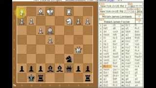 Bobby Fischer : William Lombardy vs Bobby Fischer - Sicilian Defense - Maroczy didn't bind!