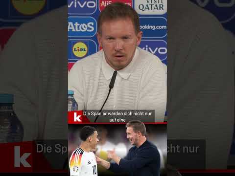 Jamal statt Yamal! Nagelsmann kontert Reporter #shorts