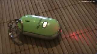 Der große KIK TEST: Gadget Keyfinder - finde deine Schlüssel durch Pfeifen wieder