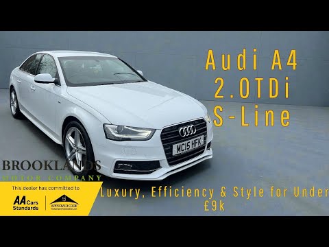 2015 Audi A4 2.0TDi Ultra S-Line Saloon Manual | Full Walkaround