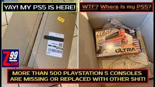 UK Amazon Mass Thefts of PlayStation 5 Consoles!