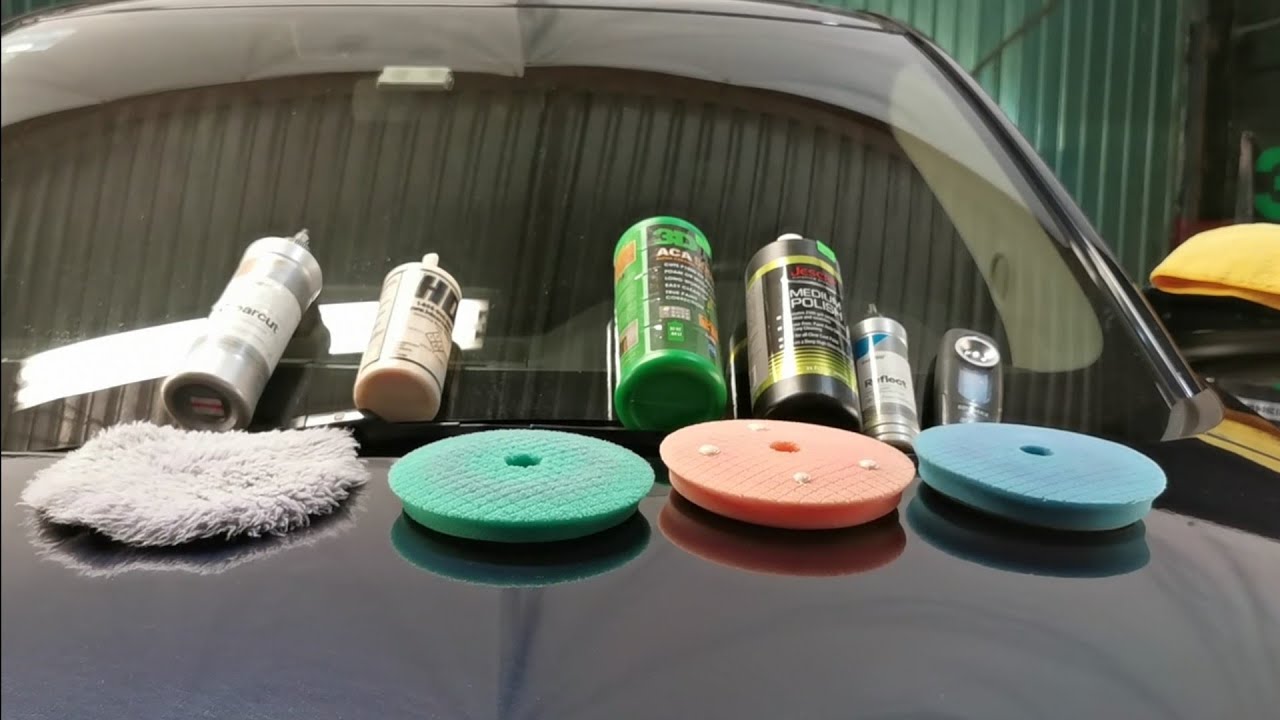 ¿Cómo elegir los pads para pulir?