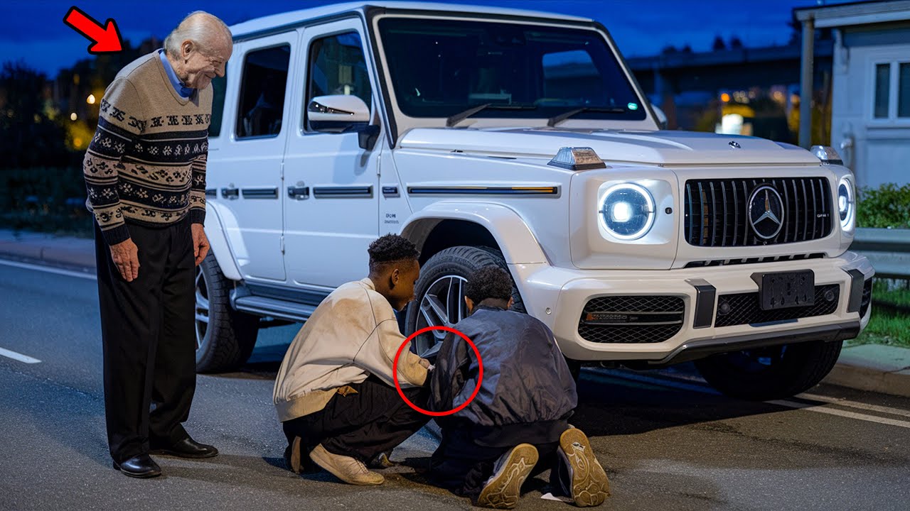 A Millionaire Was Helped by 2 Black Kids with a Flat Tire, What Happened Next Changed Him Forever