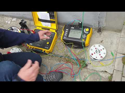 Erdungsmessung mit dem C.A 6117 als Vergleichsmessung