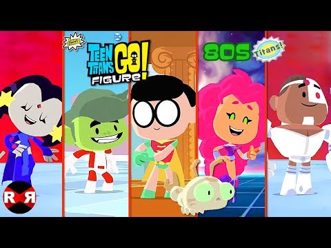 THE 80'S TITANS IN MARTIAN TOURNAMENT - TEEN TITANS GO! FIGURE (Teeny Titans 2)
