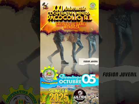 📌 INVITACIÓN🎉 XXI ANIVERSARIO – COOPERATIVA MINERA PACOCOLLO R.L. 2025