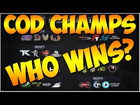 COD Champs 2015 Predictions - T4