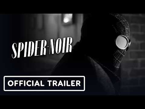 Spider-Noir - Official Black & White Teaser Trailer (2026) Nicholas Cage, Brendan Gleeson