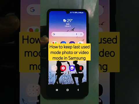How to keep last used mode photo or video mode in Samsung #shorts #samsung
