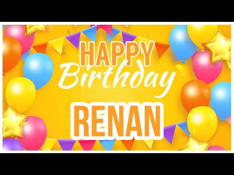 🎂 Happy Birthday Renan! 🎉 It's Your Special Day 🥳