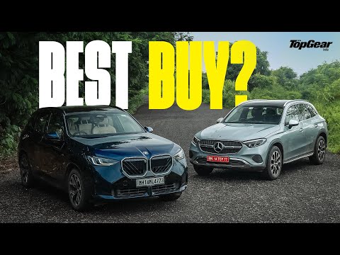 Mercedes-Benz GLC 300 vs BMW X3 | Luxury SUV Showdown in India ₹75 Lakh!