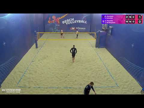 13:25 M. Horobets / V. Antoniuk - A. Pasazhin / Y. Yevdokymov 20.12.2022 | Winners Beach Volleyball