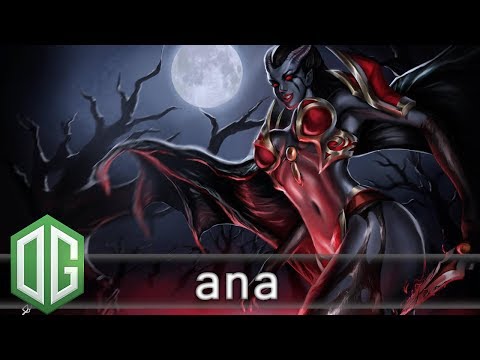 OG.Ana Queen of Pain Gameplay - Ranked Match - OG Dota 2.