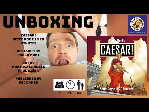 Caesar! Seize Rome in 20 Minutes Unboxing