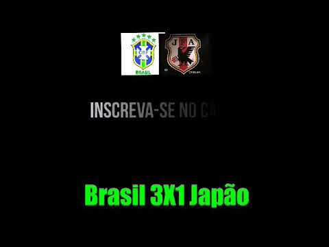 Brasil 3X1 Japão  (Melhores Momentos) Amistoso Internacional