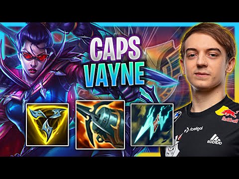 CAPS IS SO CLEAN WITH VAYNE! | G2 Caps Plays Vayne ADC vs Aphelios!  Season 2023