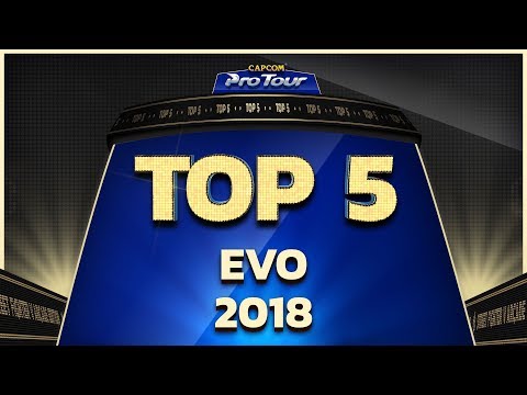 SFV: TOP 5 MOMENTS - EVO 2018 - CPT 2018
