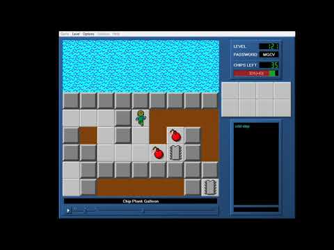 CCLP1 level 121 solution - 281 seconds