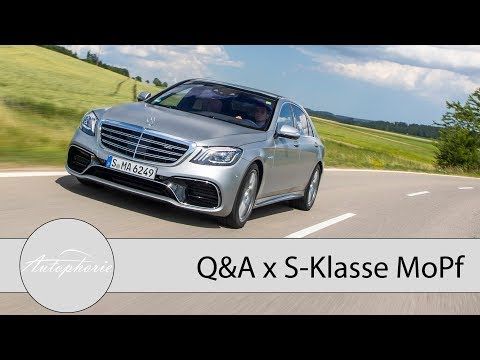 Mercedes-Benz S-Klasse MoPf: Eure Fragen - Fabian antwortet (R6-Motor, Lenkrad, Licht) - Autophorie